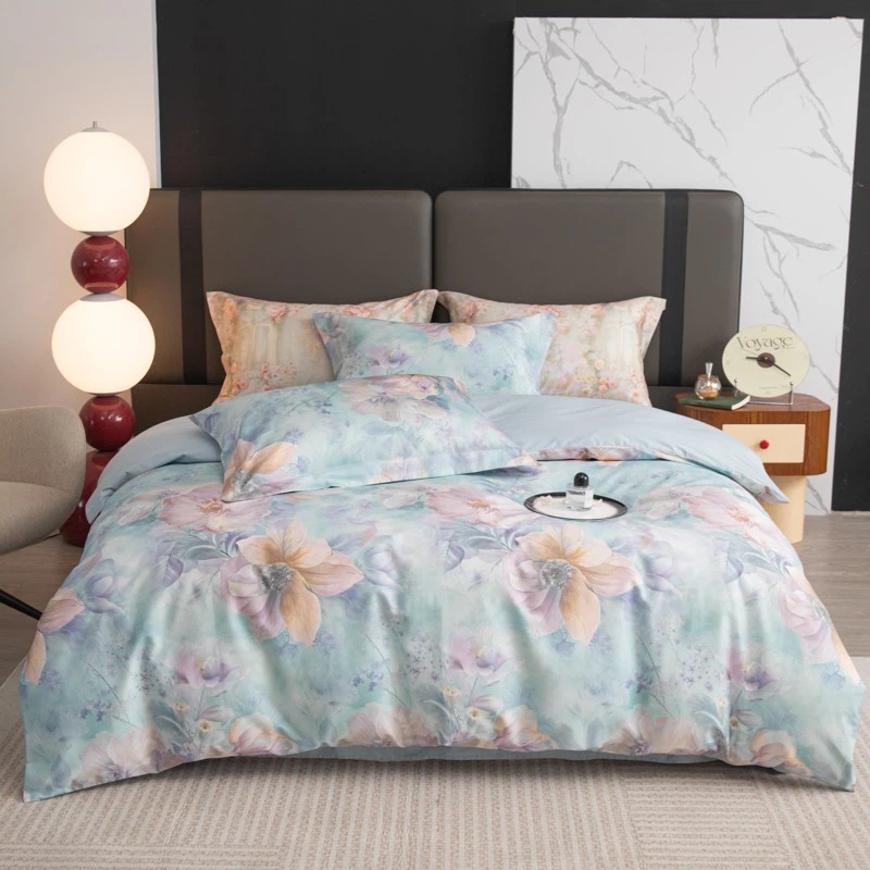 Printed Four-piece Bedding Set best